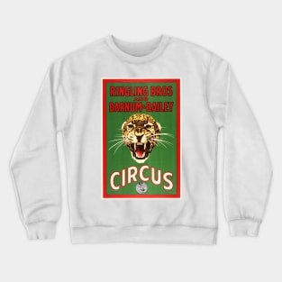 Ringling Bros And Barnum & Bailey CIRCUS Greatest Show On Earth Lithograph Poster Crewneck Sweatshirt